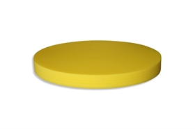 Round Polyethylene foam sheet yellow